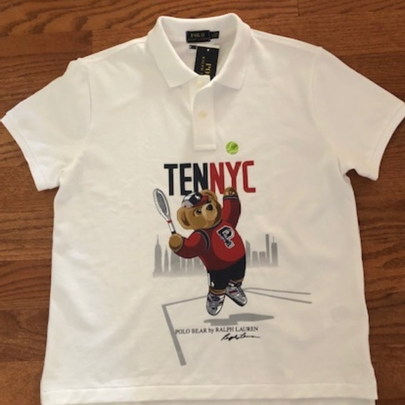 us open polo bear cotton tee